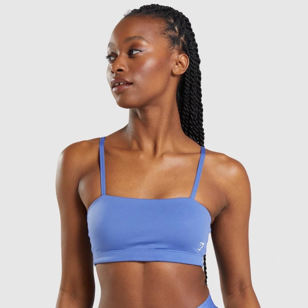 Gymshark Bandeau Sports Bra - Court Blue